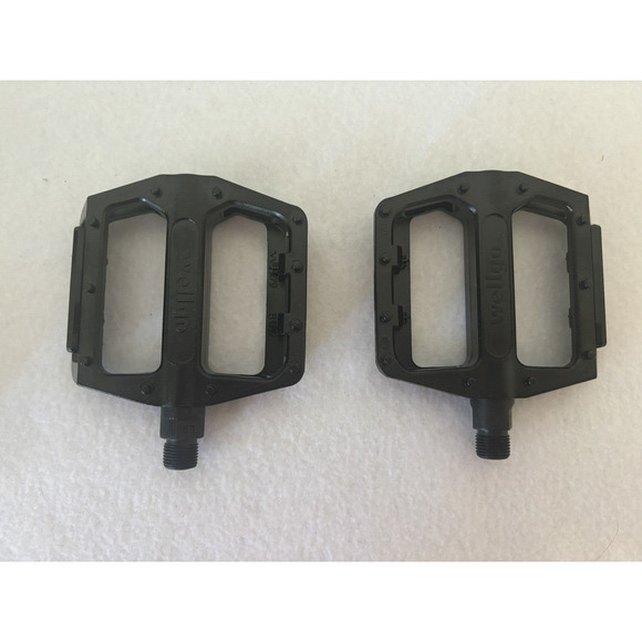 Wellgo BMX Pedals 9/16" Black B087 New in the Box - Picture 2 of 6